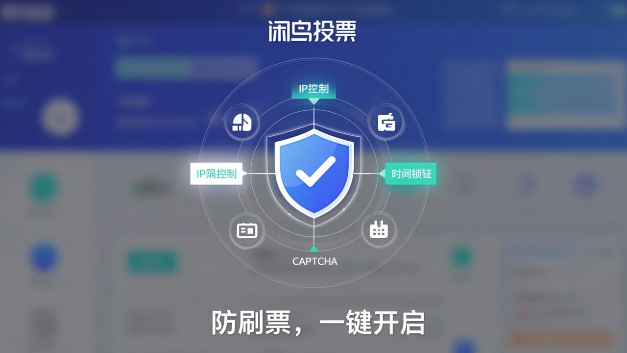 投票防止刷票怎么设置