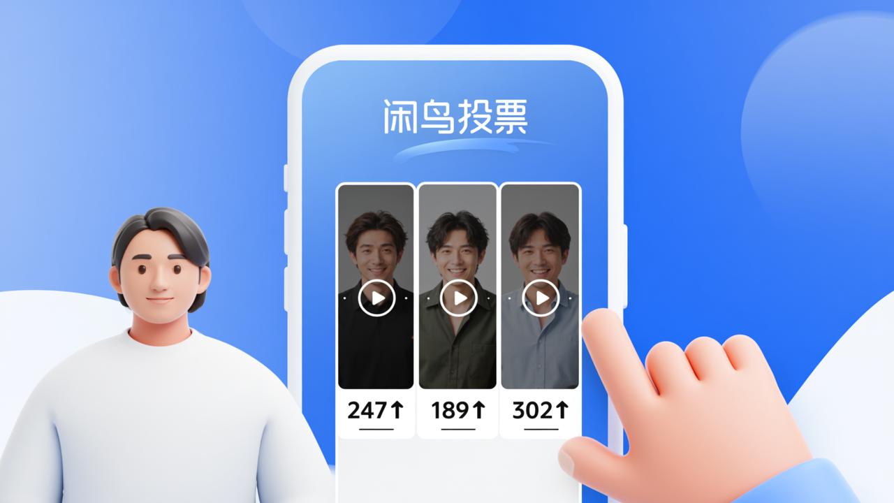 视频投票怎么做