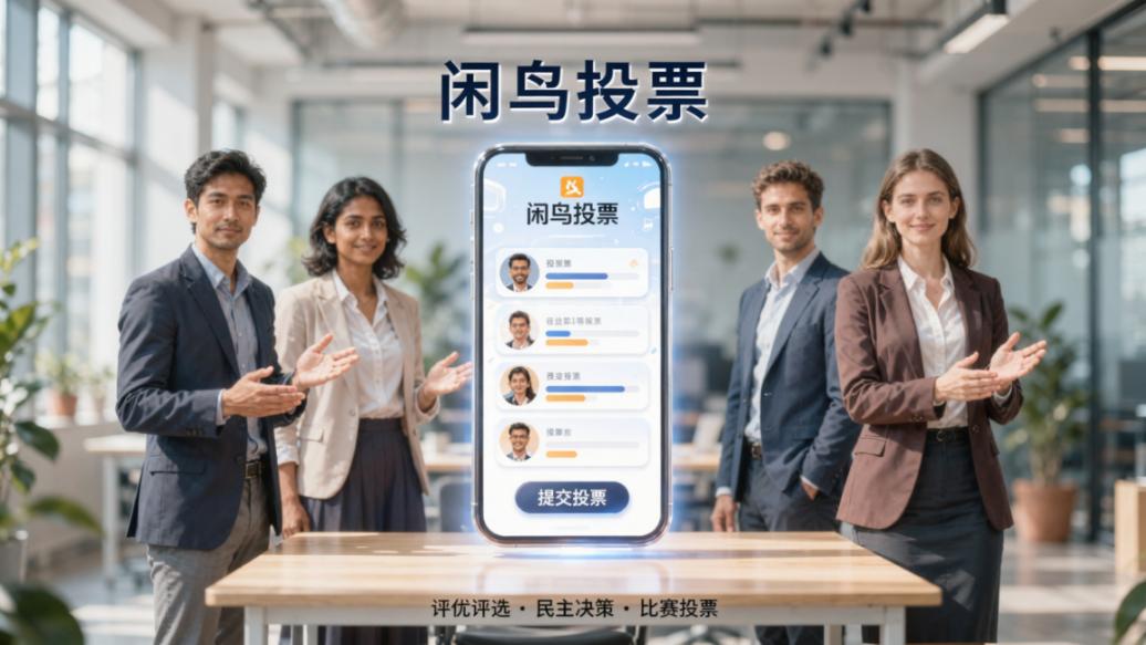 推荐一个投票小程序？「闲鸟投票」评优评选、民主决策、比赛投票全都有