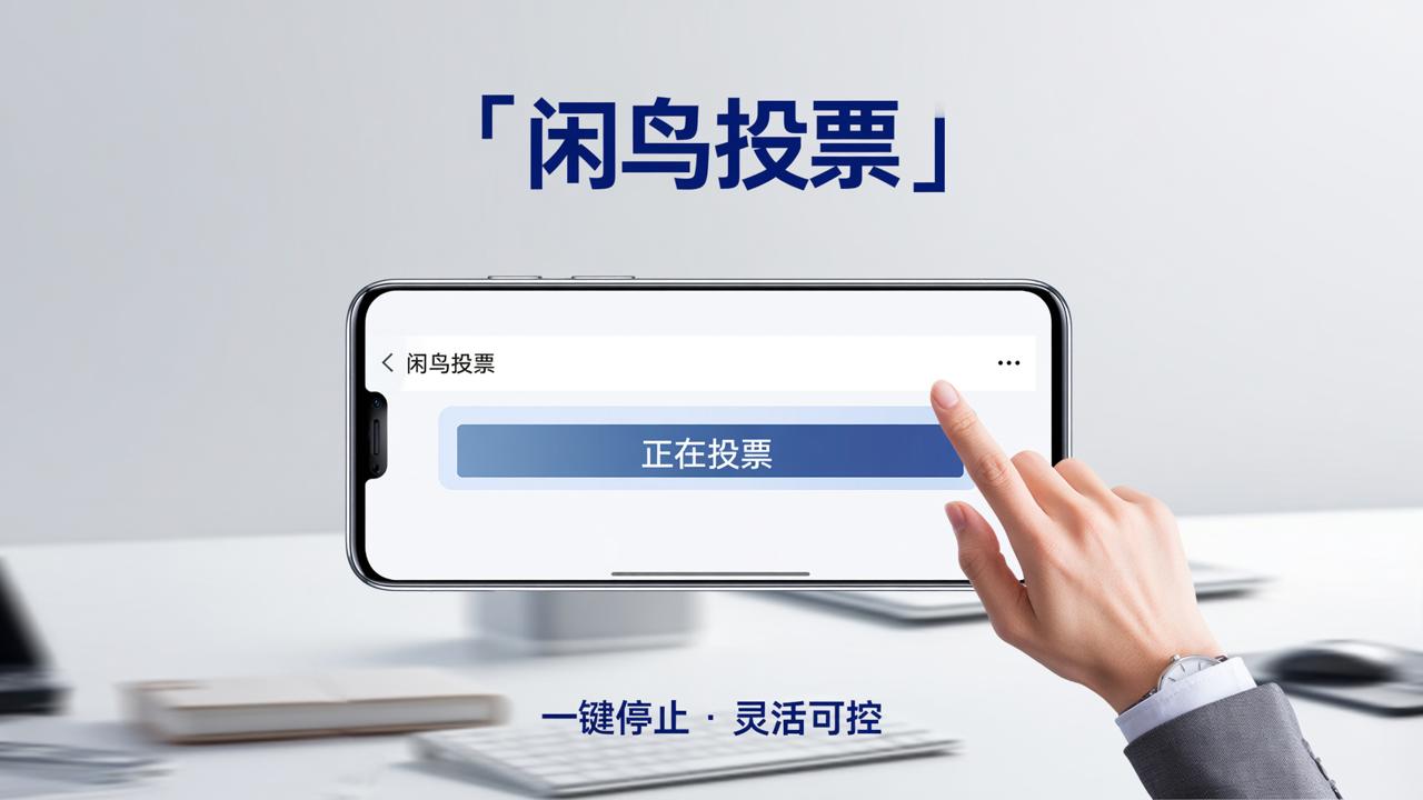 投票活动怎么停止？「闲鸟投票」停止投票功能，灵活管理投票活动进度