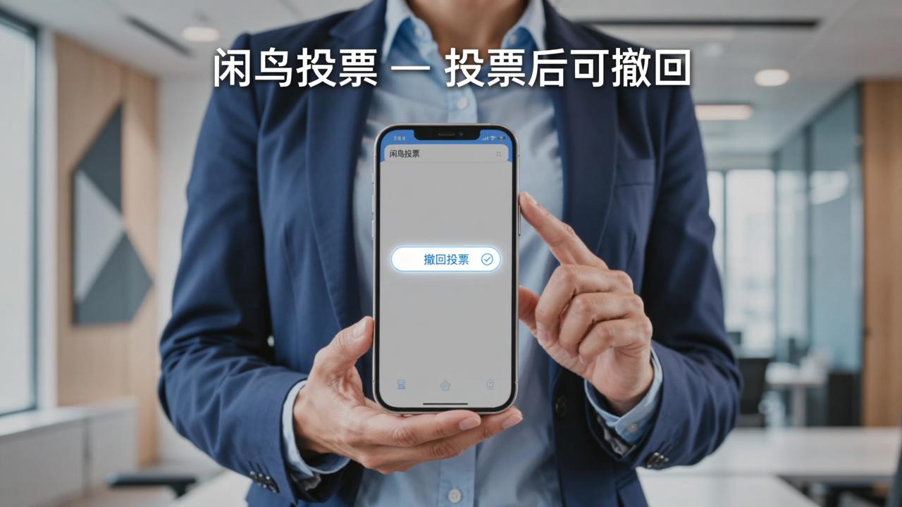 撤回投票怎么操作？闲鸟投票支持投票后取消，灵活管理投票活动