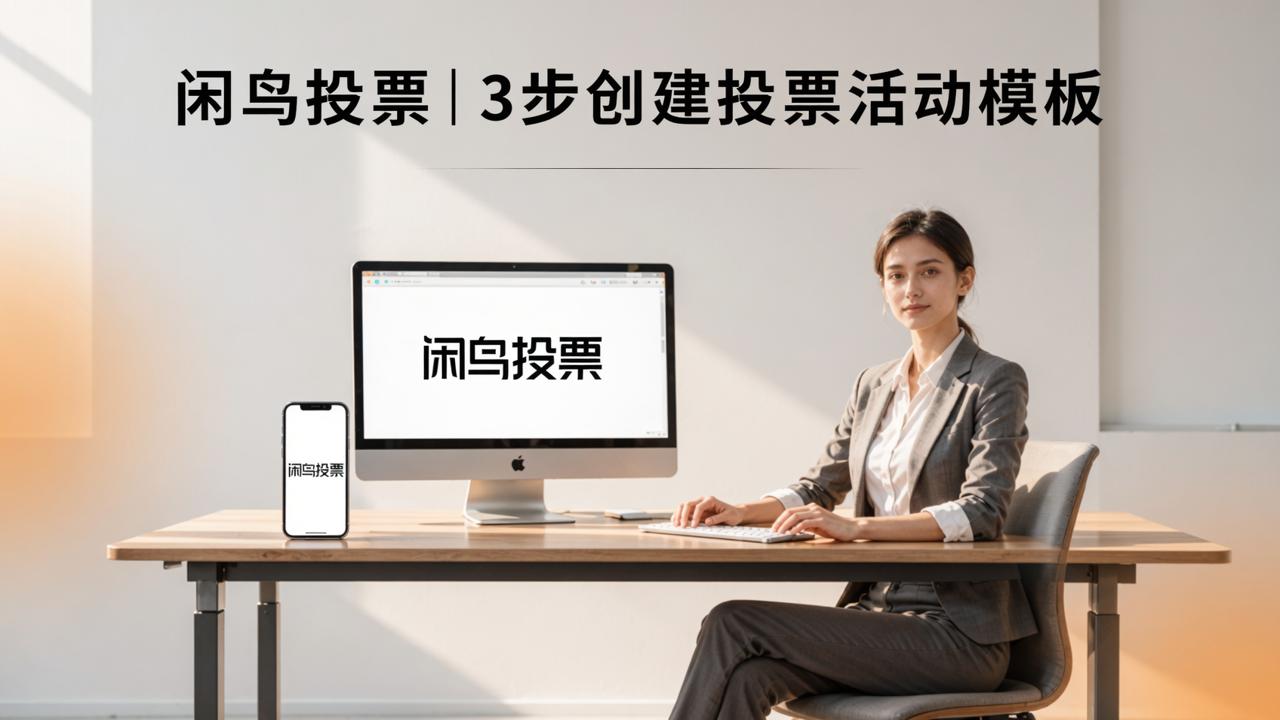 投票活动模板怎么做？「闲鸟投票」创建投票活动，扫码即投自动统计