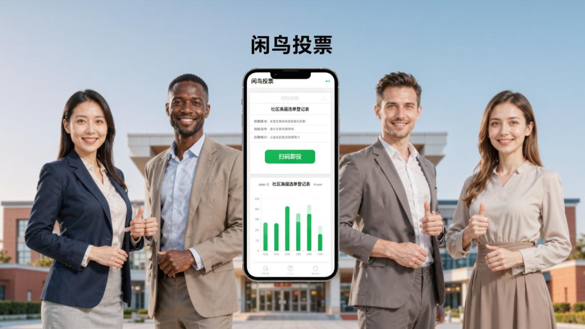 选票登记表怎么做？「闲鸟投票」在线创建投票表，扫码即投自动计票