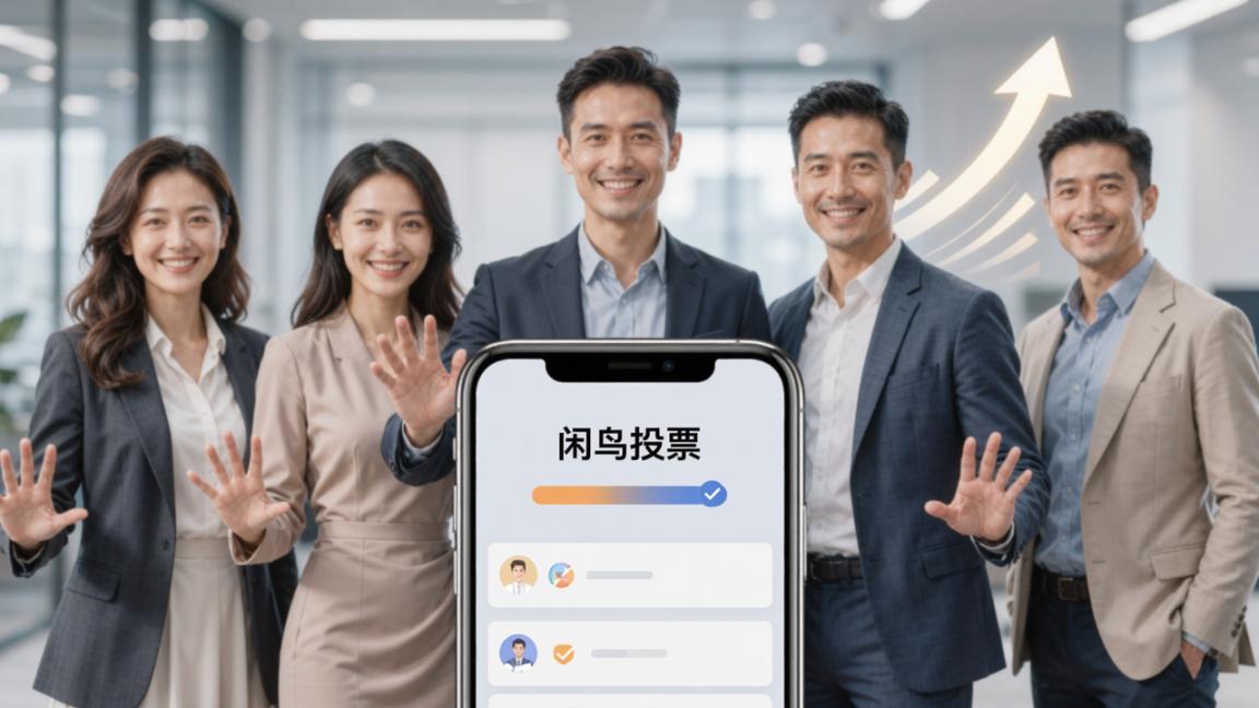 500人的评选，收票收了一周？闲鸟投票，二维码发群里，半天投完自动出结果